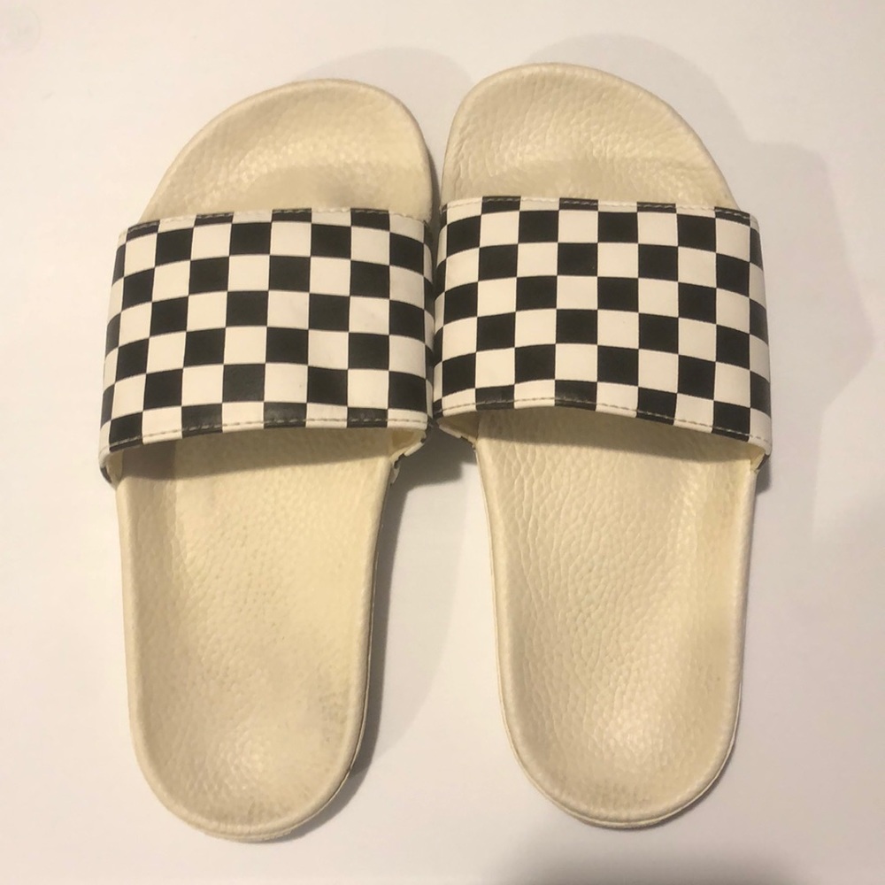 Vans slip on sandals